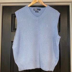 Polo by Ralph Lauren Linen Blend Vest Sz. Large
